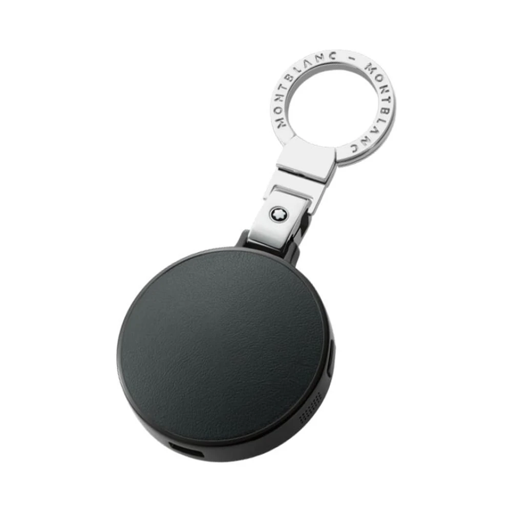 Montblanc Sleutelhanger Meesterwerk E-Tag Zwart Mb114062 Black Unisex