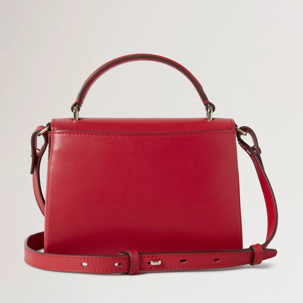 Mulberry Lana Top Handvat Tas Scharlakenrood Red Dames
