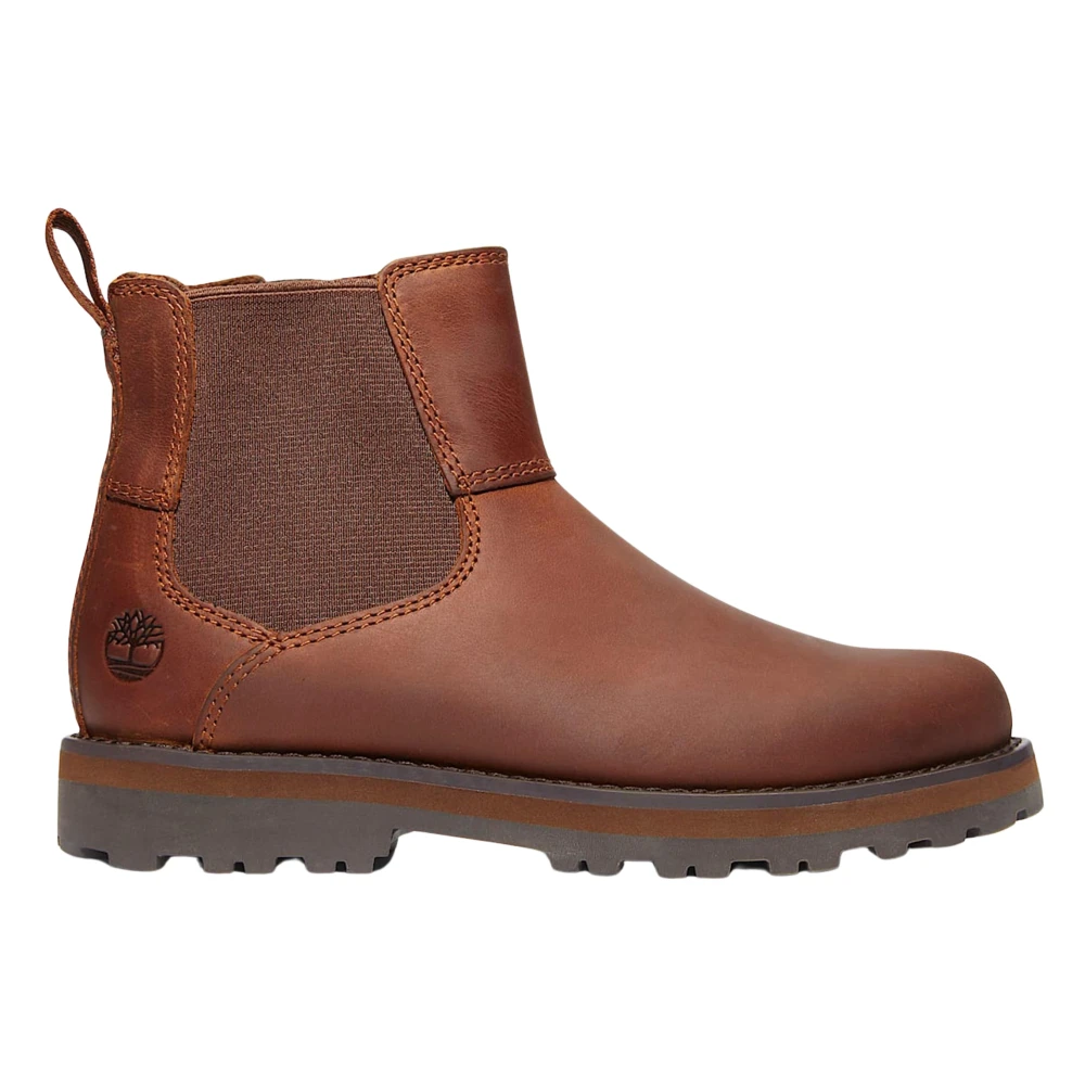 Timberland Unisex Kids Brown Kids Boots, 33 Eu, Courma Mid Chelsea Boots