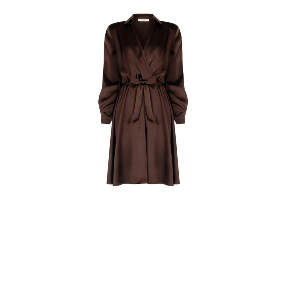 RINASCIMENTO Winter Jurk Collectie 2024 25 Brown Dames