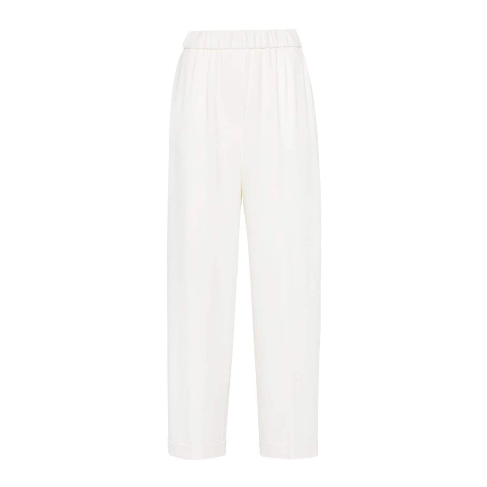 PESERICO Witte Jeans voor Vrouwen White Dames