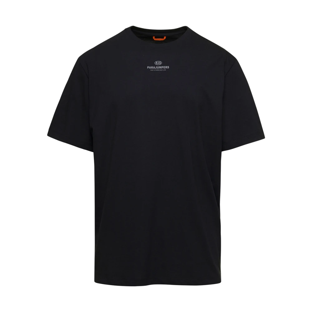 Parajumpers Zwart BOE Tee-M T-shirts en Polo's Black Heren