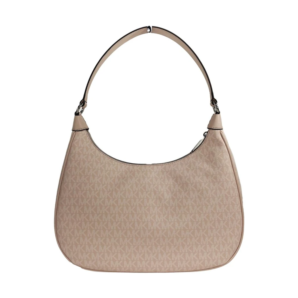 Michael Kors Stijlvolle Schoudertas met Binnenrits Beige Dames
