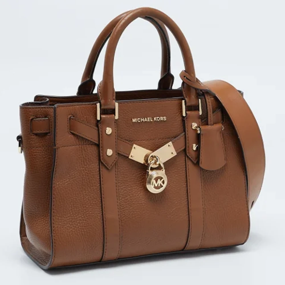 Michael Kors Pre-owned Leather shoulder-bags Brown Dames