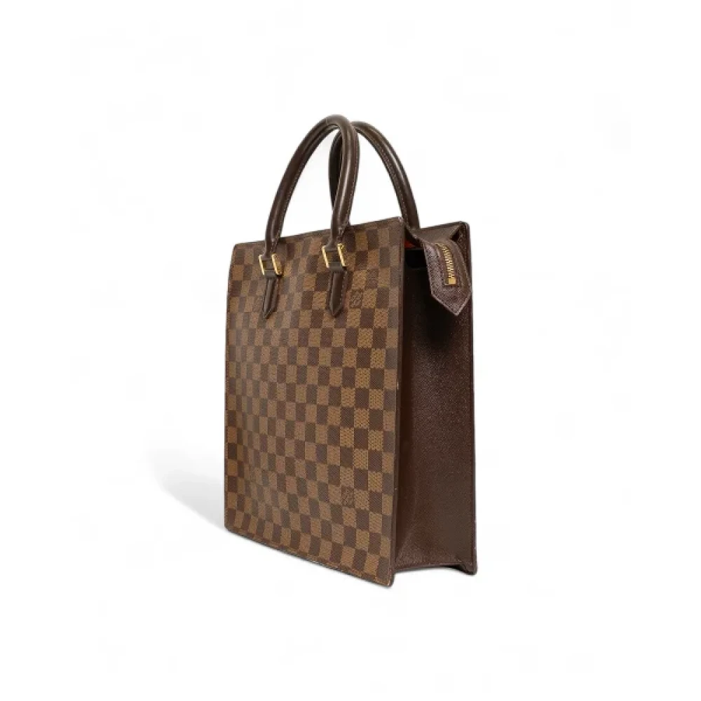 Louis Vuitton Vintage Pre-owned Fabric handbags Brown Dames