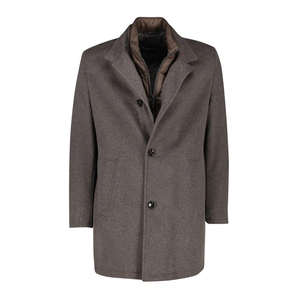Bugatti Bruine Winterjas Stijlvol Model Brown Heren