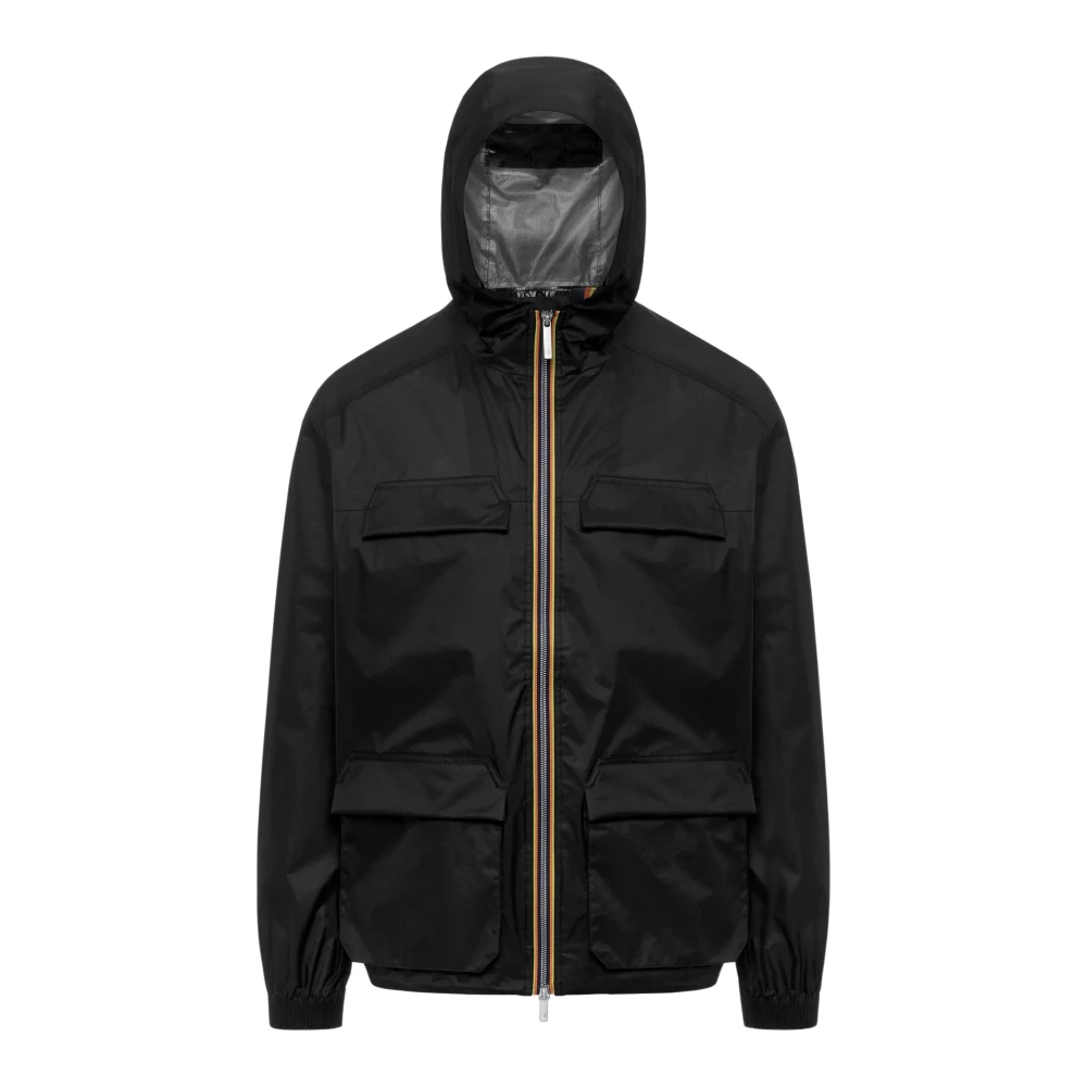 K-Way Uomo Nero - Clad Extra Light 3L - Giacca Antivento - Jackets - Xl