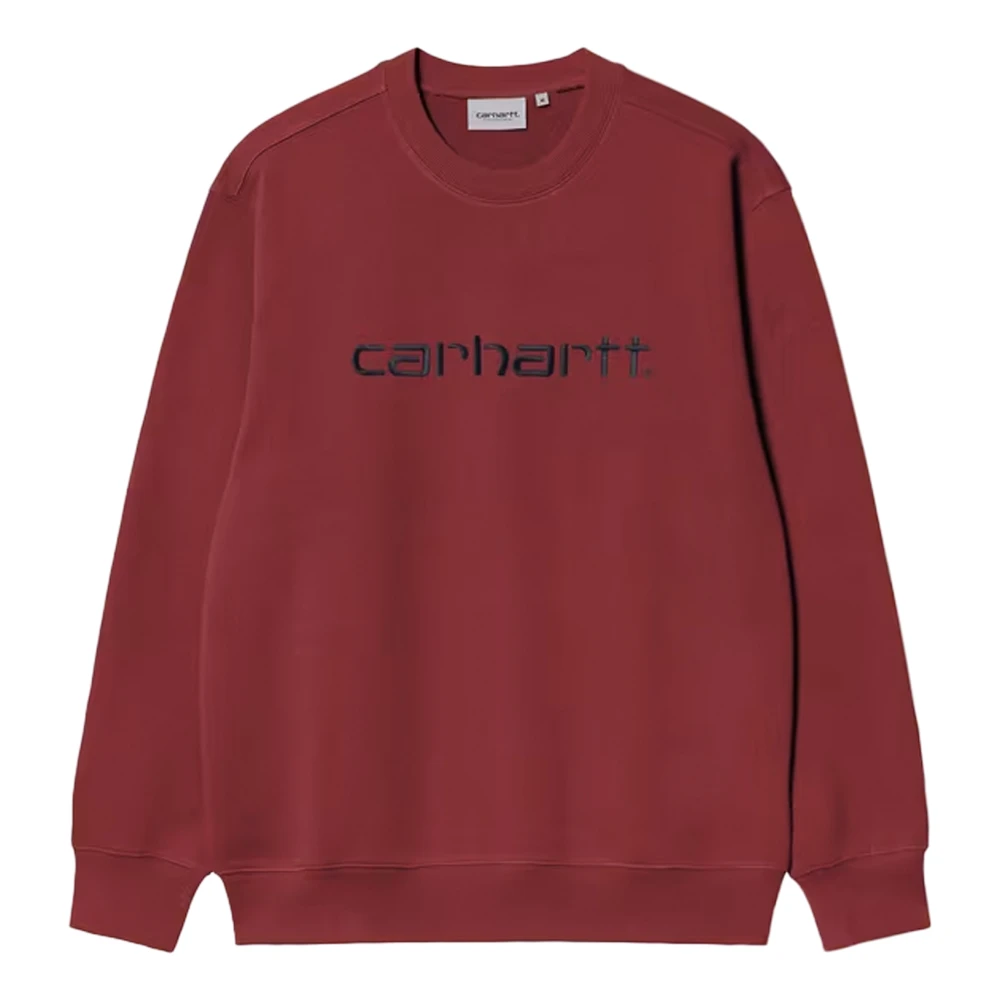 Carhartt Wip Men's Red Sweatshirt - Sweatshirts - S - Sweatshirts & Hoodies