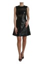 black-nylon-cut-out-a-line-dress