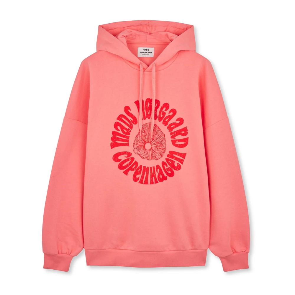 Oversize Harvey Hoodie Sweatshirt Shell Pink