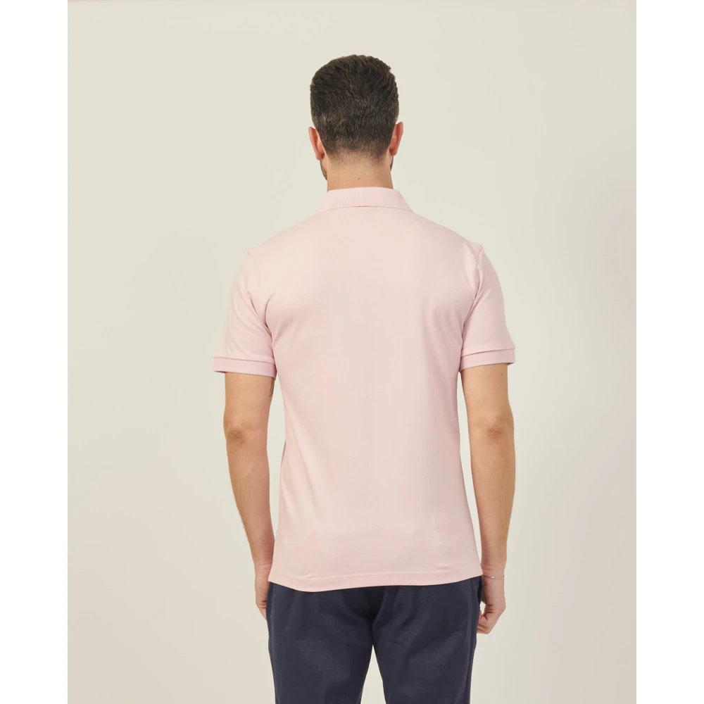 Boss Roze Polo Passenger T-shirt Pink Heren