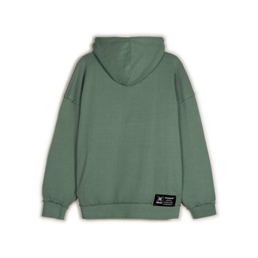 Munich Groene Streetwear Hoodie Oversize Green Heren