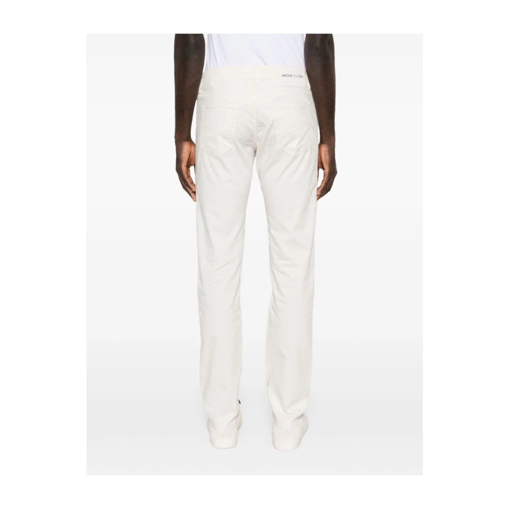 Jacob Cohën Slim Bard Jeans White Heren