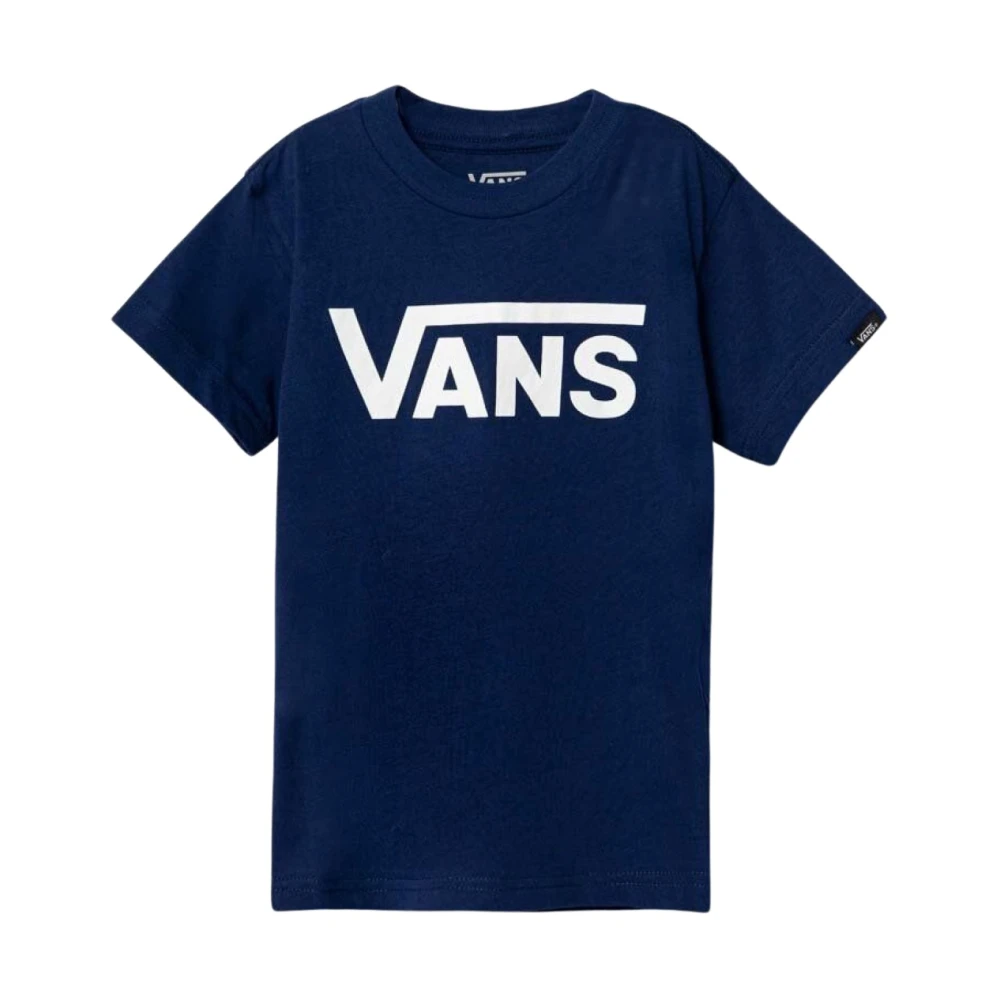 Vans Blått Logot-tröja - Rak Skärning Blue, Pojke