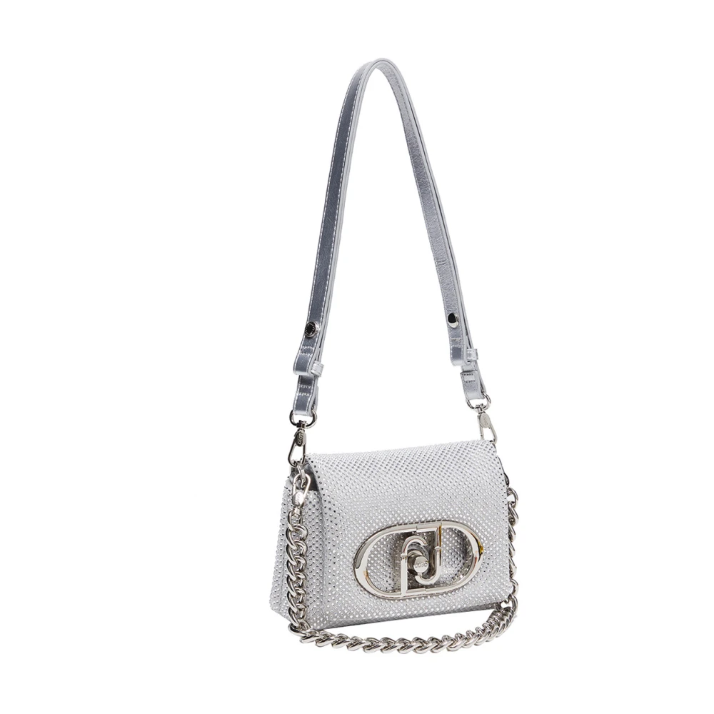 Liu Jo Zilveren Schoudertas Chic en Elegant Gray Dames