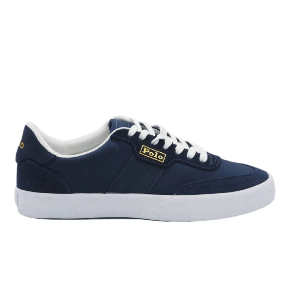 Ralph Lauren Canvas Sneakers Dames Schoenen Blauw