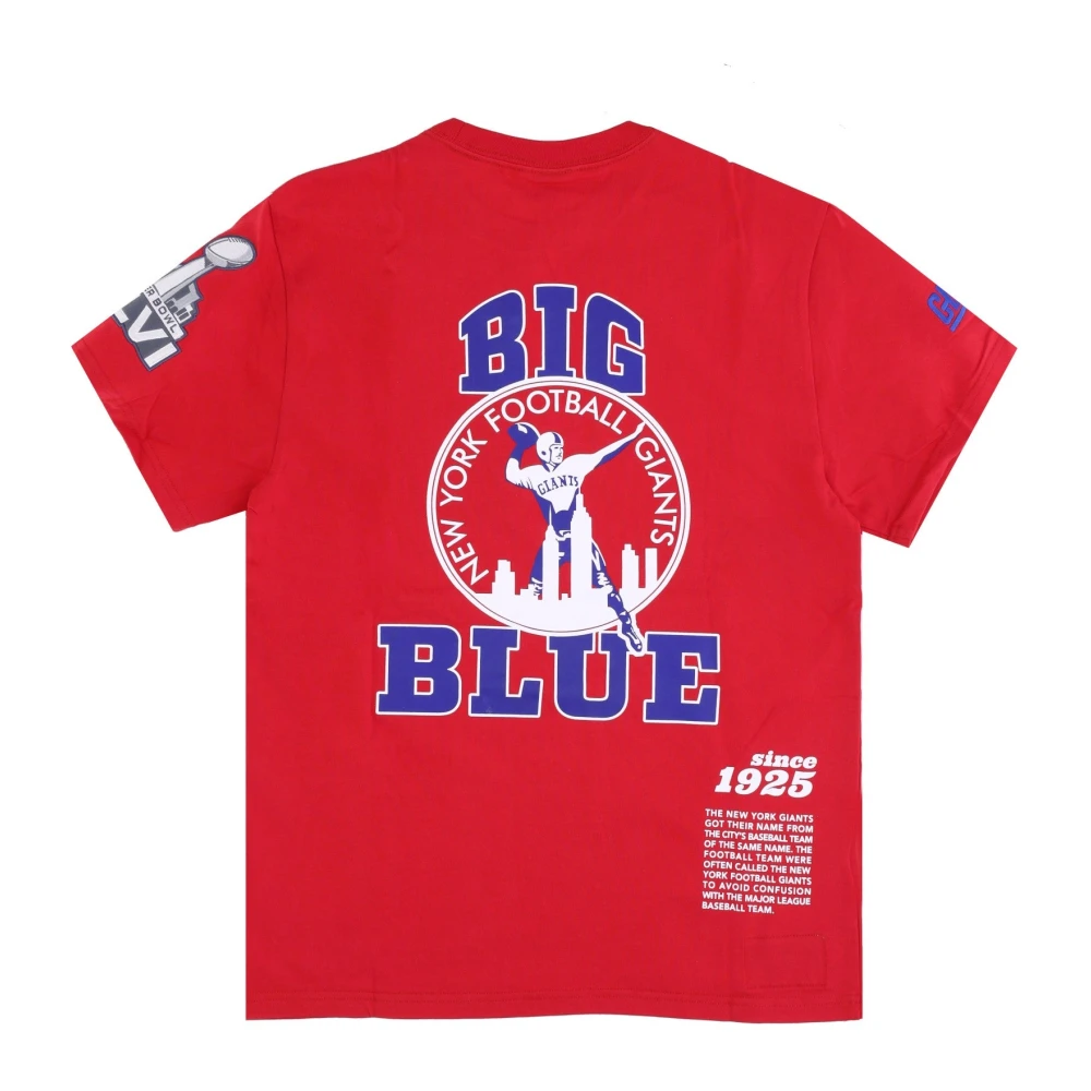 Mitchell & Ness NFL Team Origins Scarlet T-Shirt Red Heren