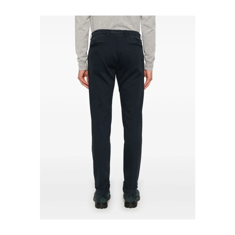 Briglia Moderne Slim-Fit Broeken voor Mannen Blue Heren