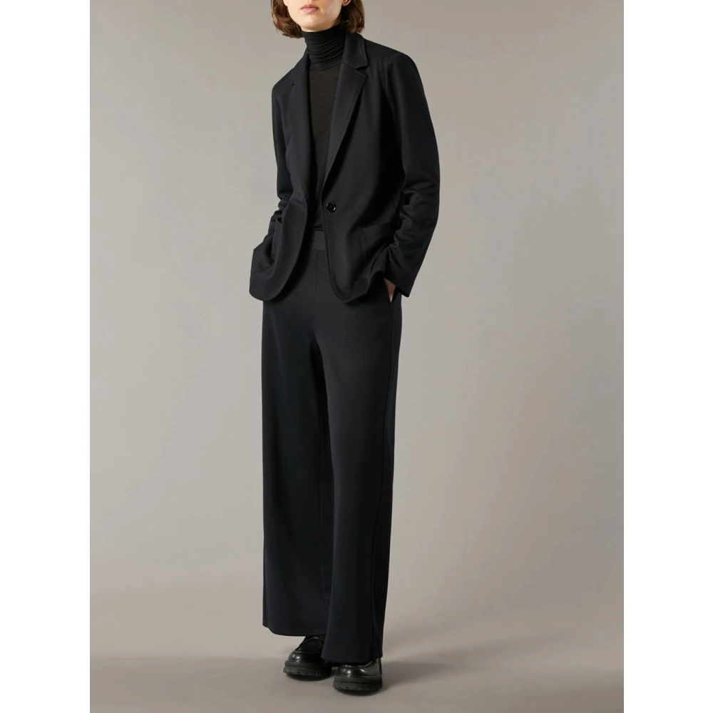 Pennyblack Blauwe Jacquard Blazer Riva Model Blue Dames