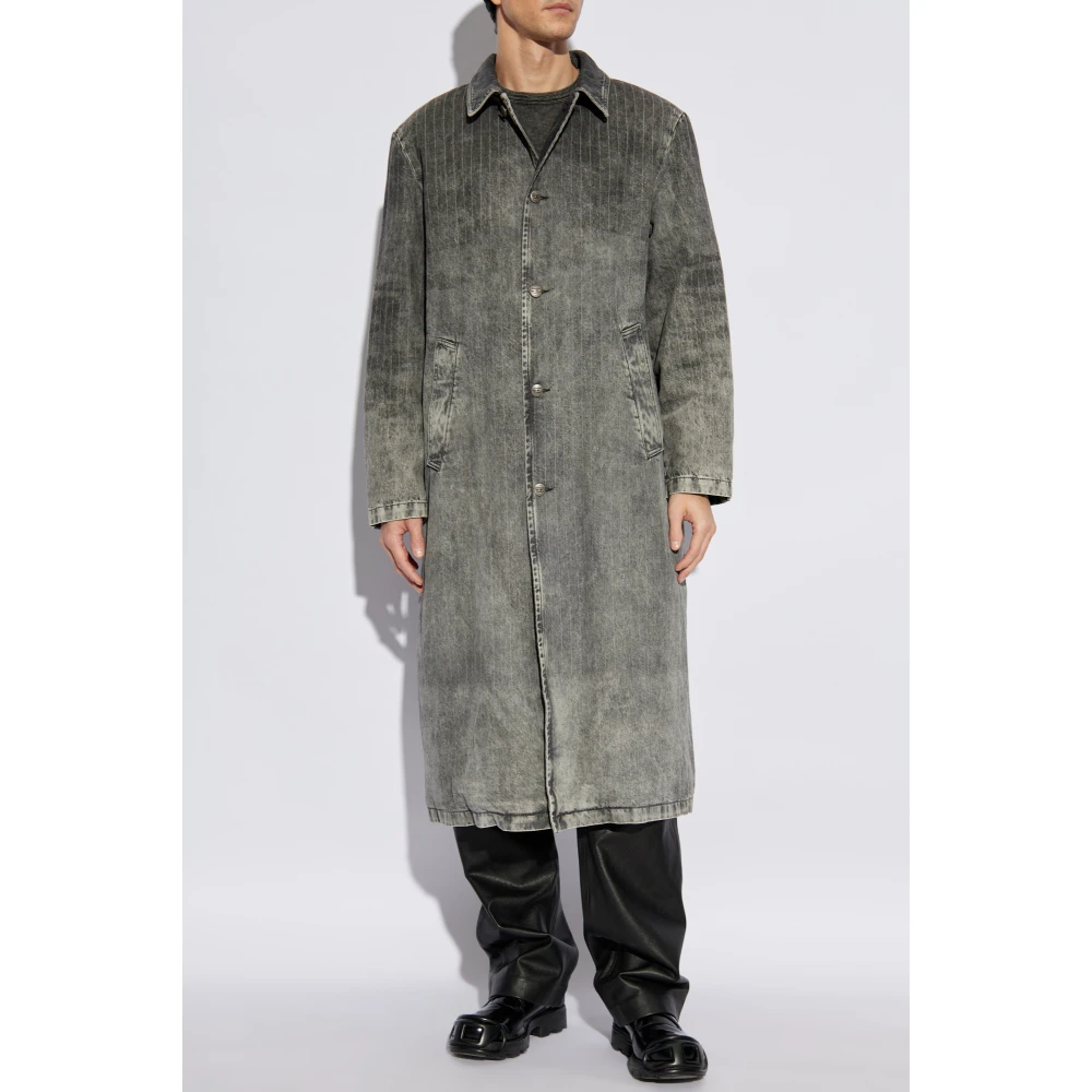 Diesel Gevoerde jas D-Jack-S1 Gray Heren