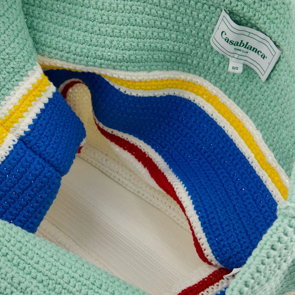 Casablanca Multicolor Gehaakte Shopper Tas Multicolor Dames