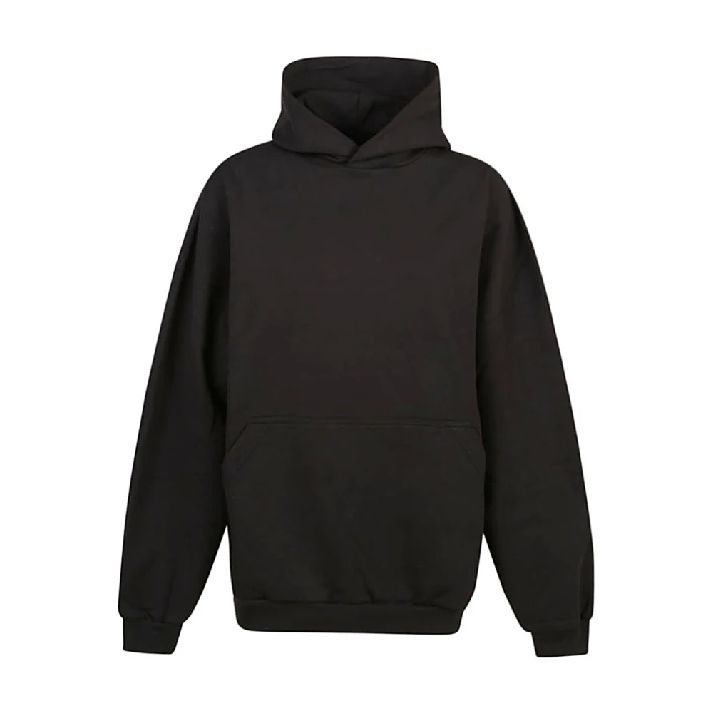 Balenciaga Men's Black Hoodies, M, Bb Strass Cotton Hoodie