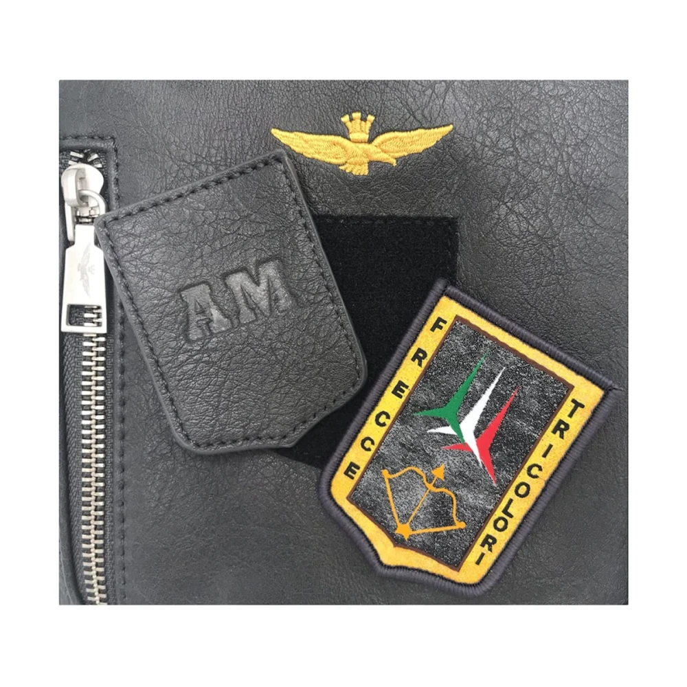 aeronautica militare Pilot Tas Am-470 Black Heren