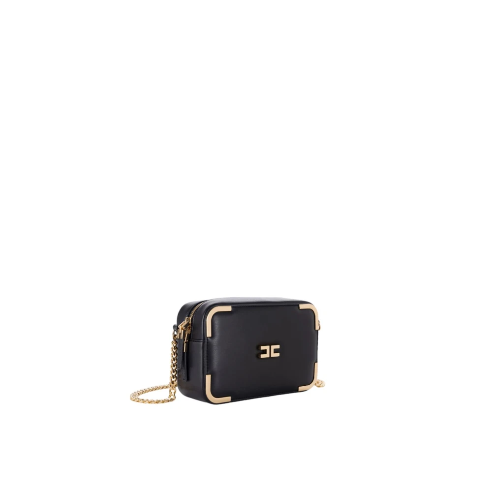 Elisabetta Franchi Stijlvolle Borsa Tas voor Vrouwen Black Dames