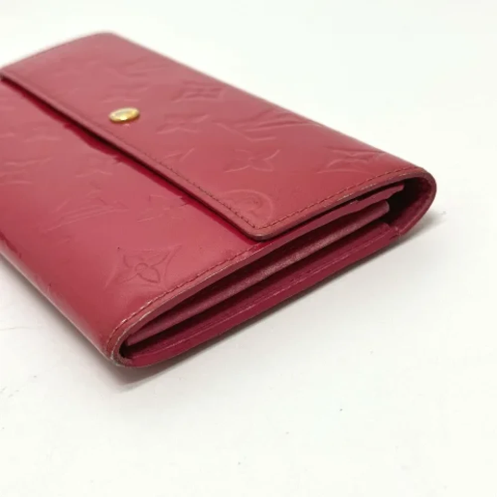 Louis Vuitton Vintage Pre-owned Fabric wallets Pink Dames