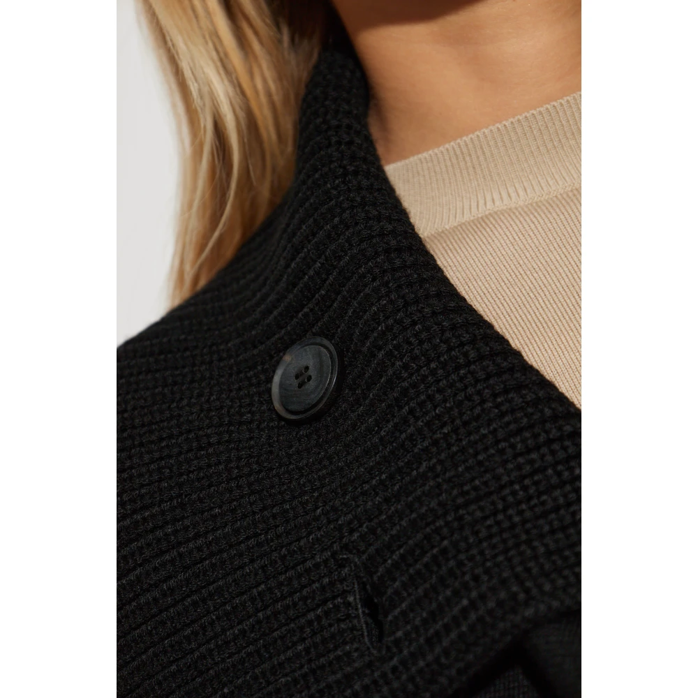 Emporio Armani Double-breasted jas Black Dames