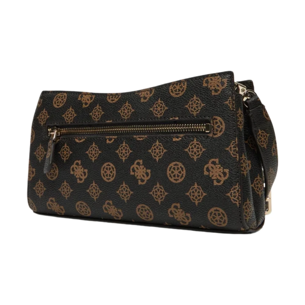 Guess Stijlvolle Crossbody Tas in Mocha Brown Dames
