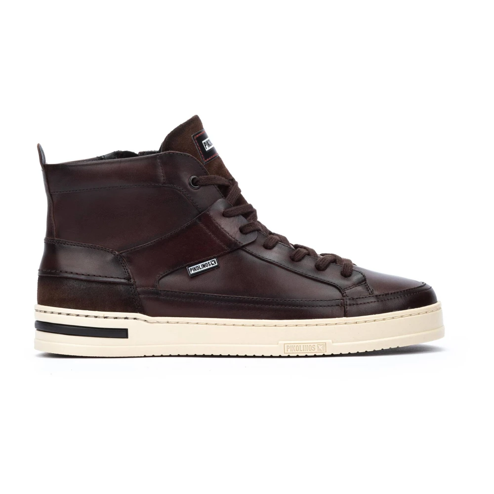 Pikolinos Bruine Heren Sneaker Xativa Stijl Heren Schoenen