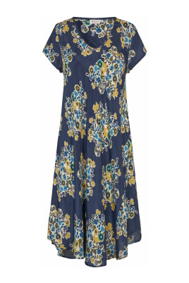 simple-dress-with-v-neck-and-print