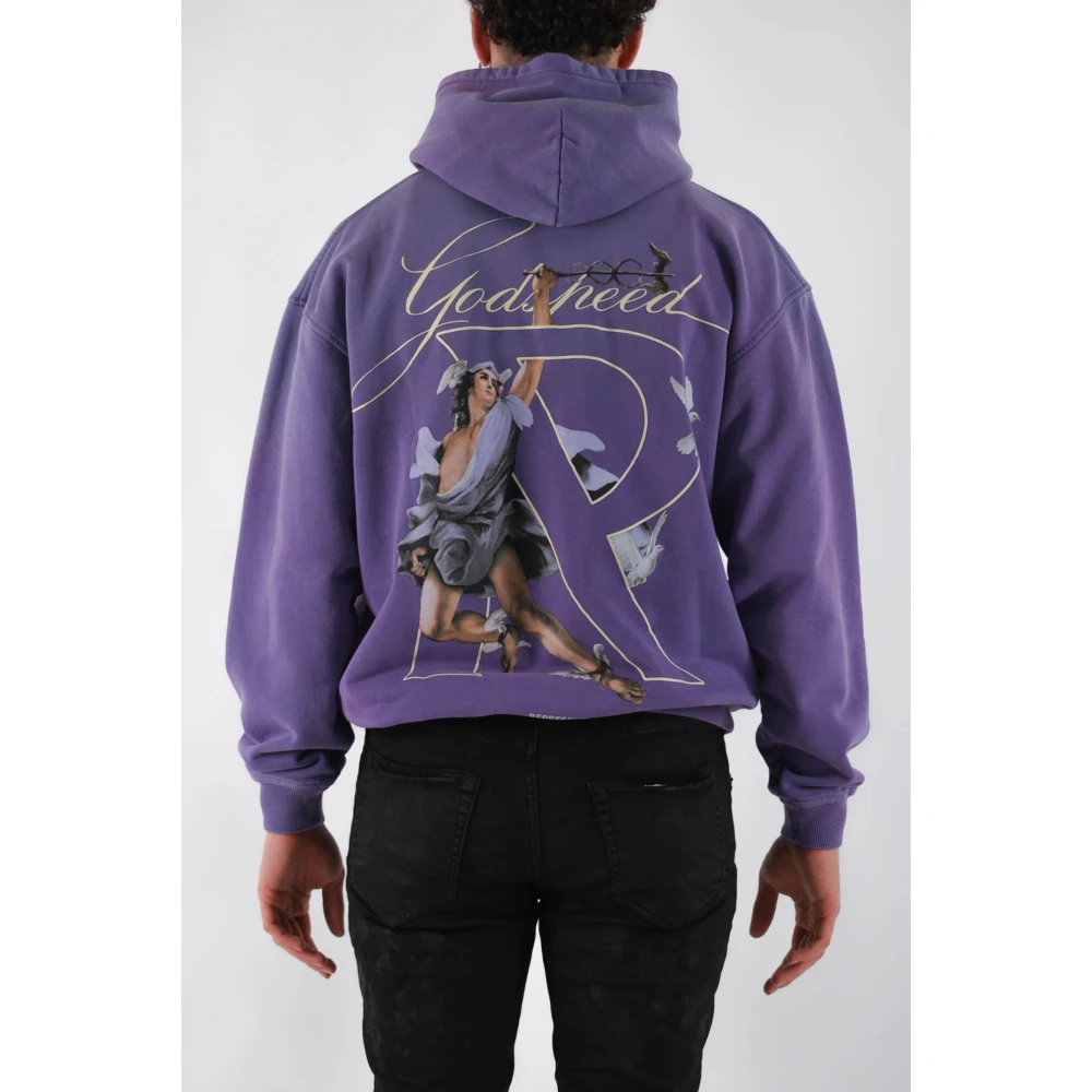 Represent Hermes Hoodie Purple Heren