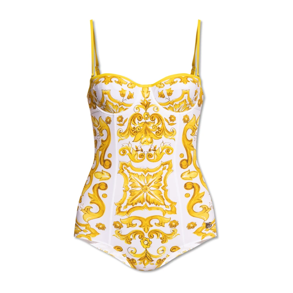 Dolce & Gabbana One Piece Balc Pad Hg3Tn Multicolor Dames