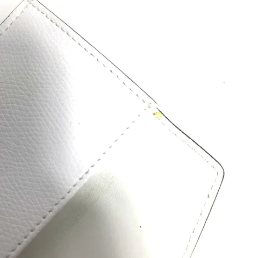 Fendi Vintage Pre-owned Leather wallets White Dames