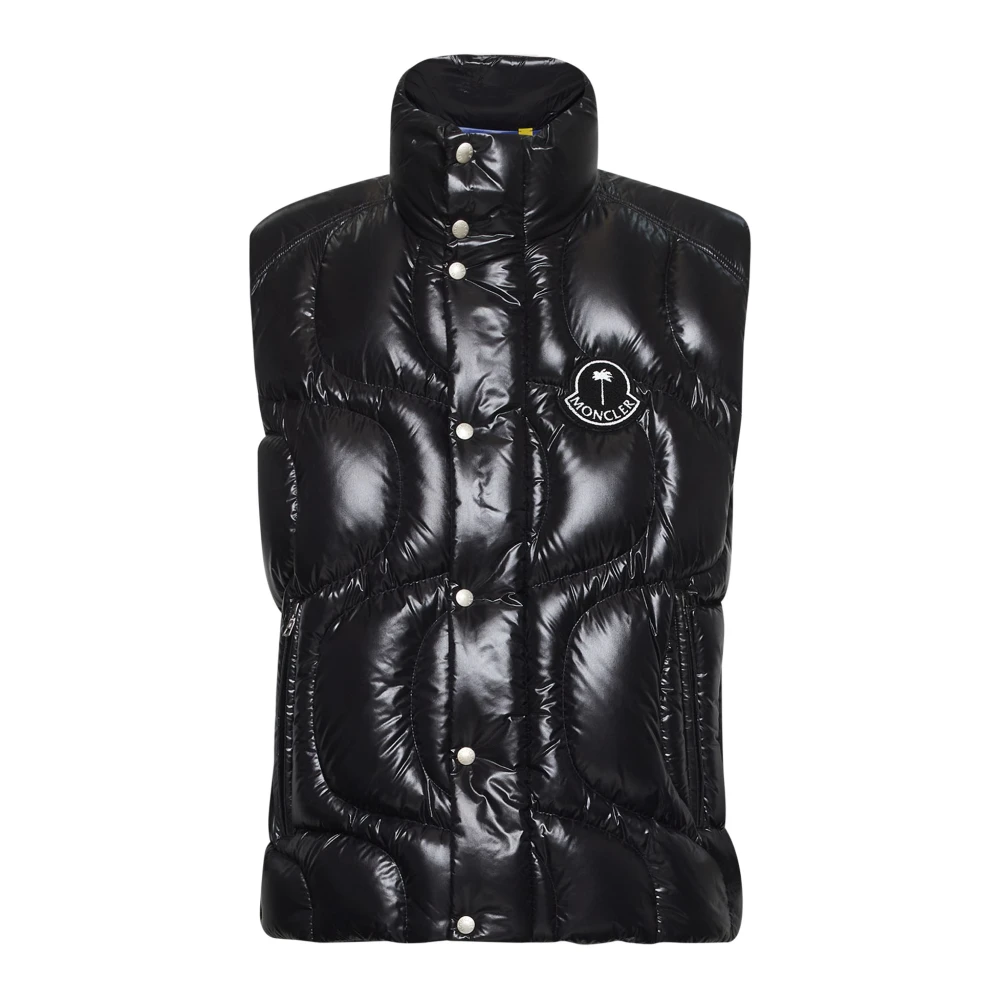 Moncler Zwarte Winterjassen Black Heren