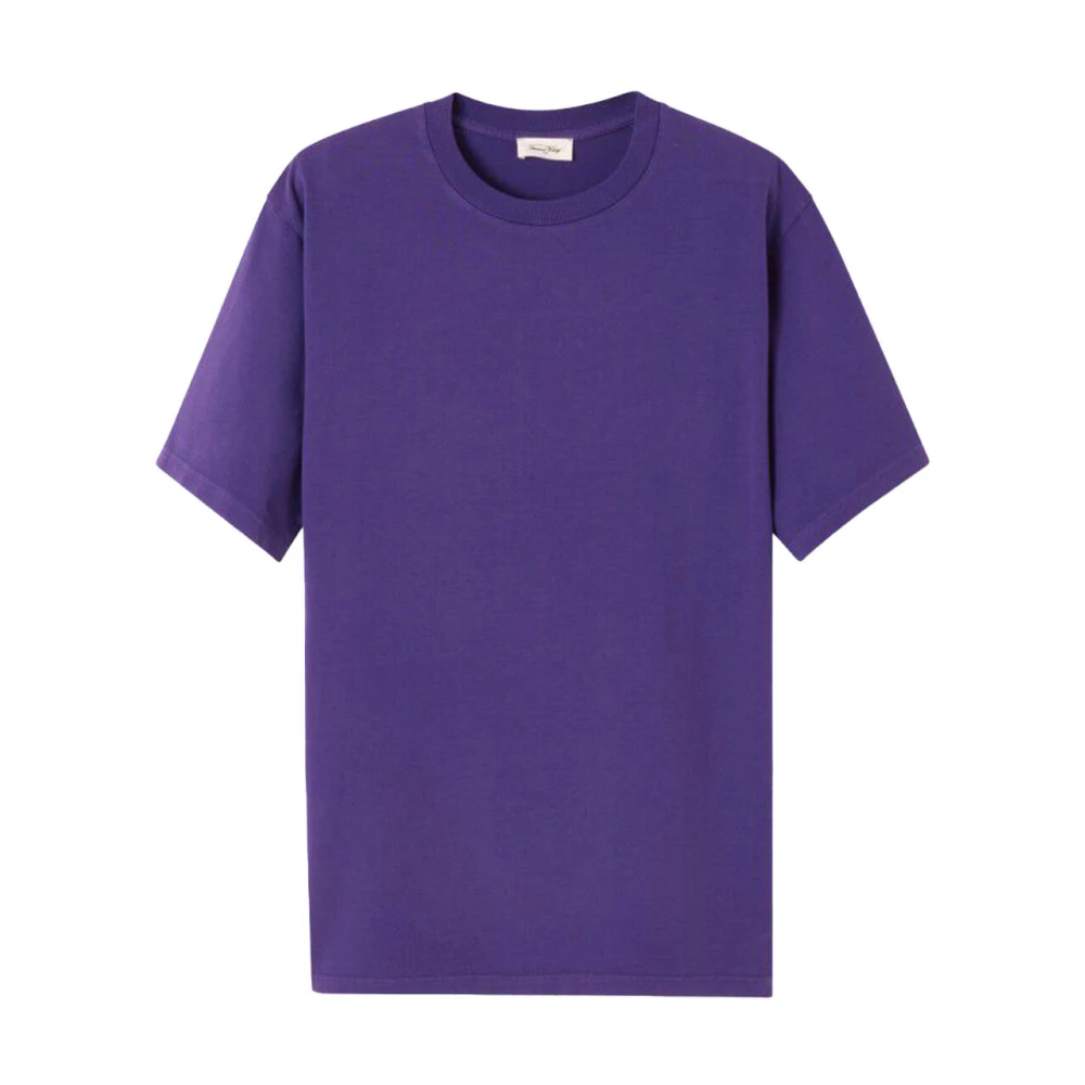American vintage Korte mouw Fizvalleybe T-shirt Purple Heren