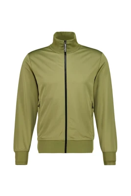 Track Jacket with Back Curved Logo