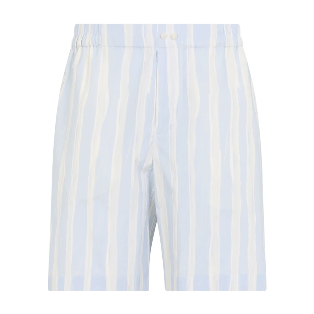 Jacquemus Blue Bermudas - Male - Casual Shorts - M - Shorts