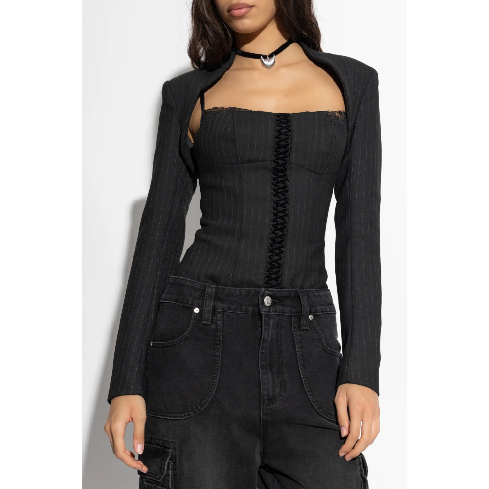 Misbhv Korte blazer Black Dames