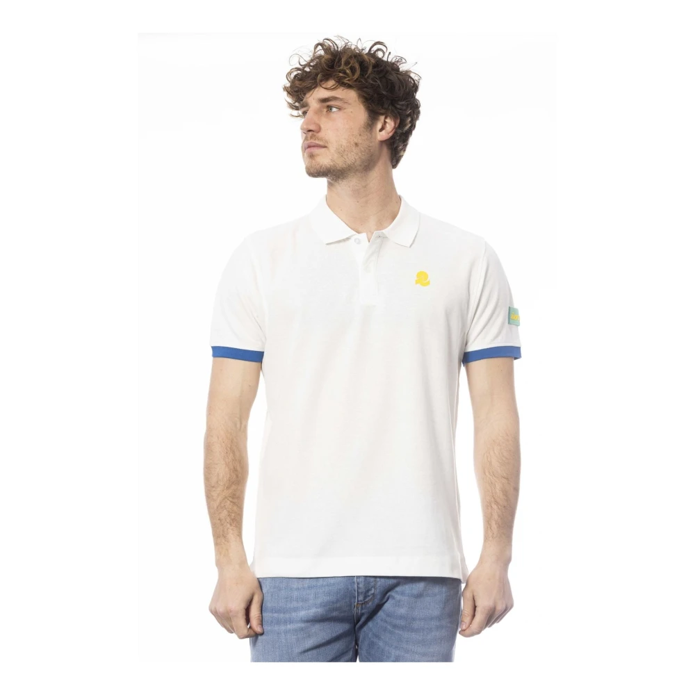 Invicta Klassiek Polo Shirt met Logo Detail White Heren