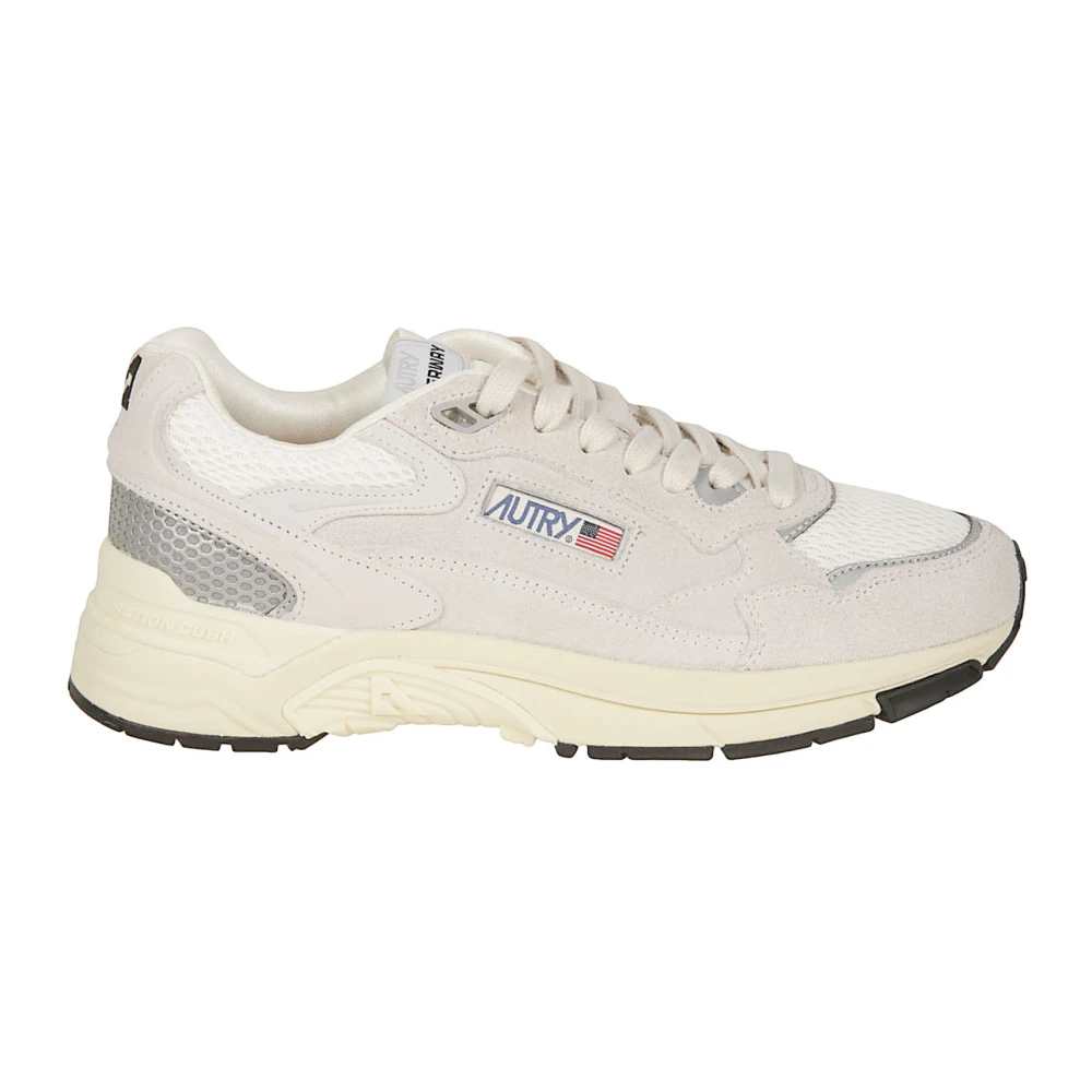 Autry Men's White Sneakers, 7 Uk, Hyperway Low Trainers