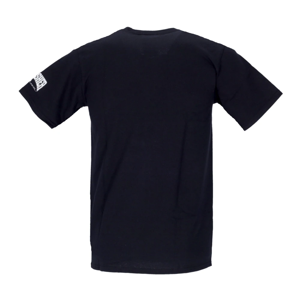 HUF Zwarte Heren Tee met Thrasher Print Black Heren