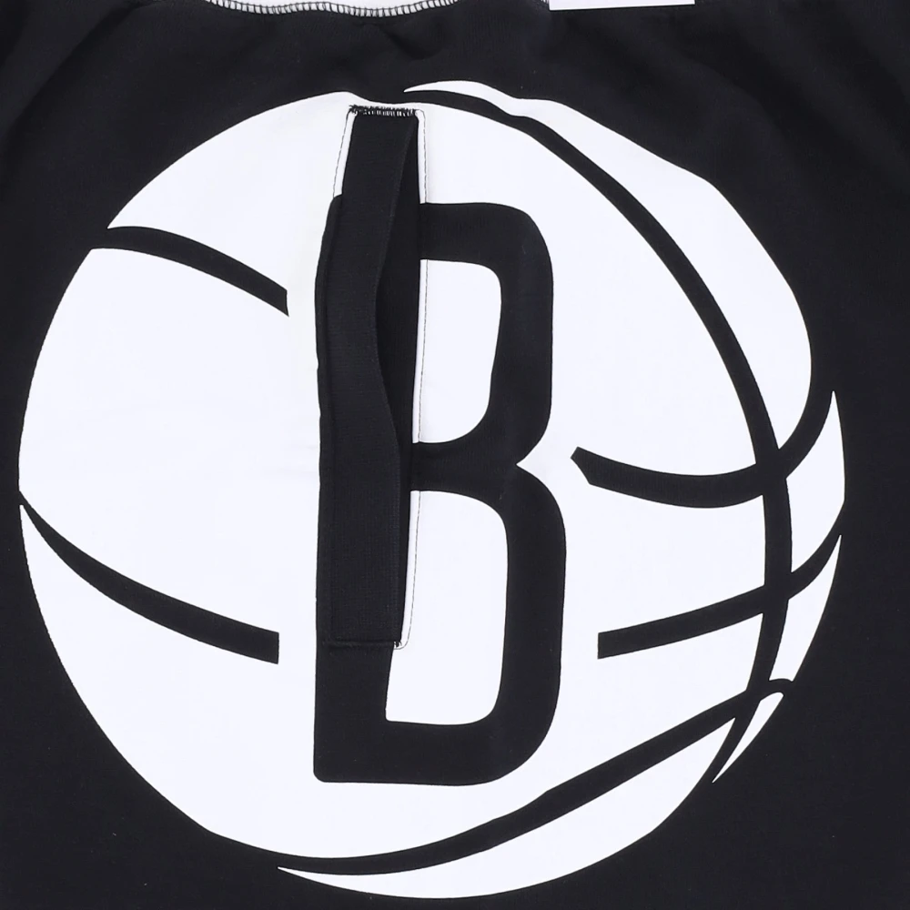 Nike NBA Fleece Shorts Brooklyn Nets Zwart Black Heren