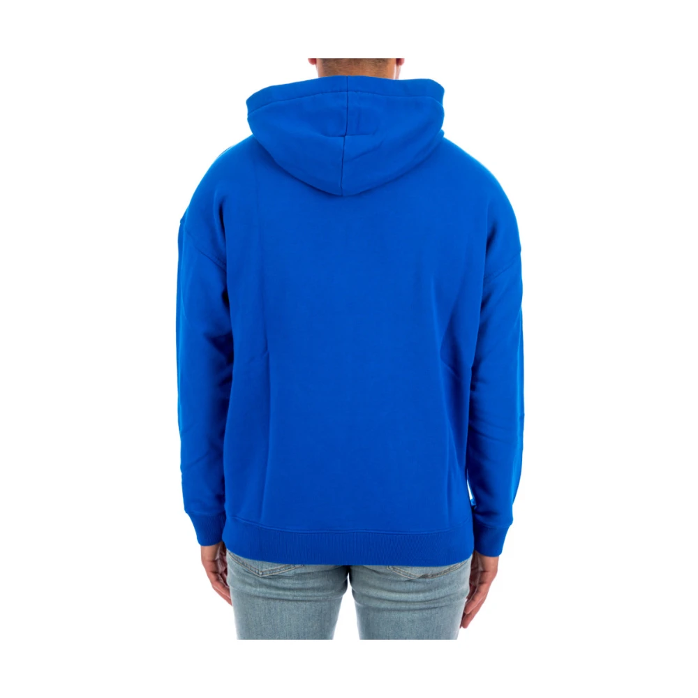 Givenchy Blauwe Sweatshirt met Logoprint Blue Heren