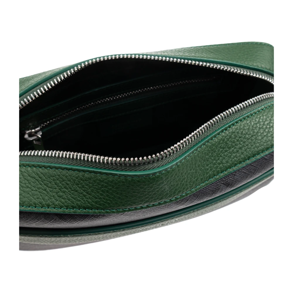 Salvatore Ferragamo Schoudertas Green Heren