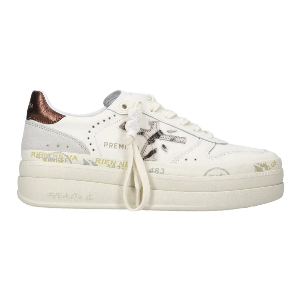 Premiata Stijlvolle Sneakers Dames Schoenen Wit