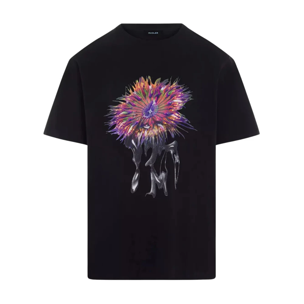 Mugler - Tops > T-Shirts - Black - Mugler - Modalova
