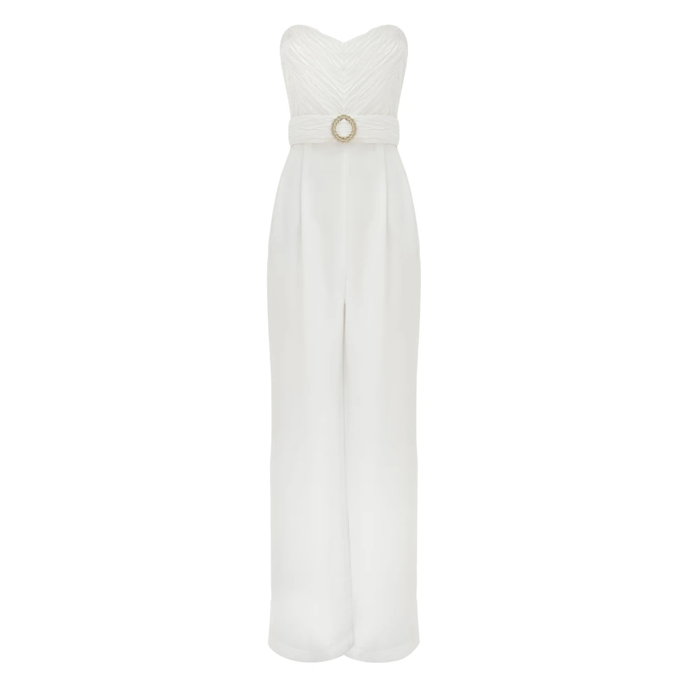 Kocca Stijlvolle Jumpsuits voor Vrouwen White Dames
